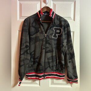 Ralph Lauren Men's Camouflage Bomber Jacket”size M